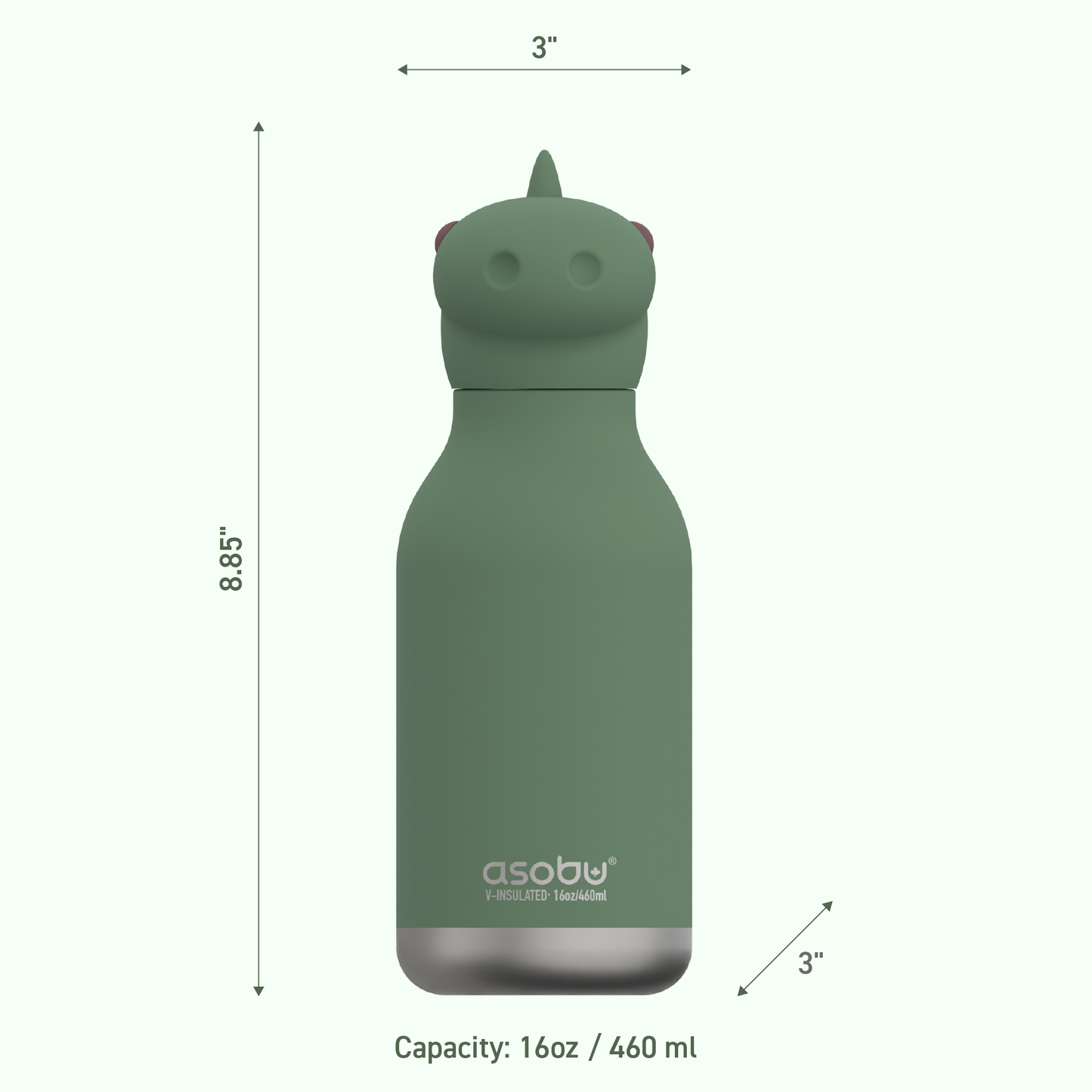 Bestie Animal Bottle - Dinosaur