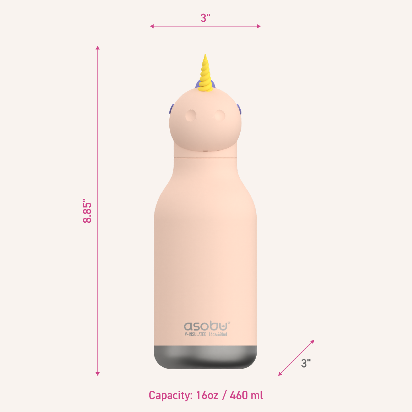 Bestie Animal Bottle - Unicorn