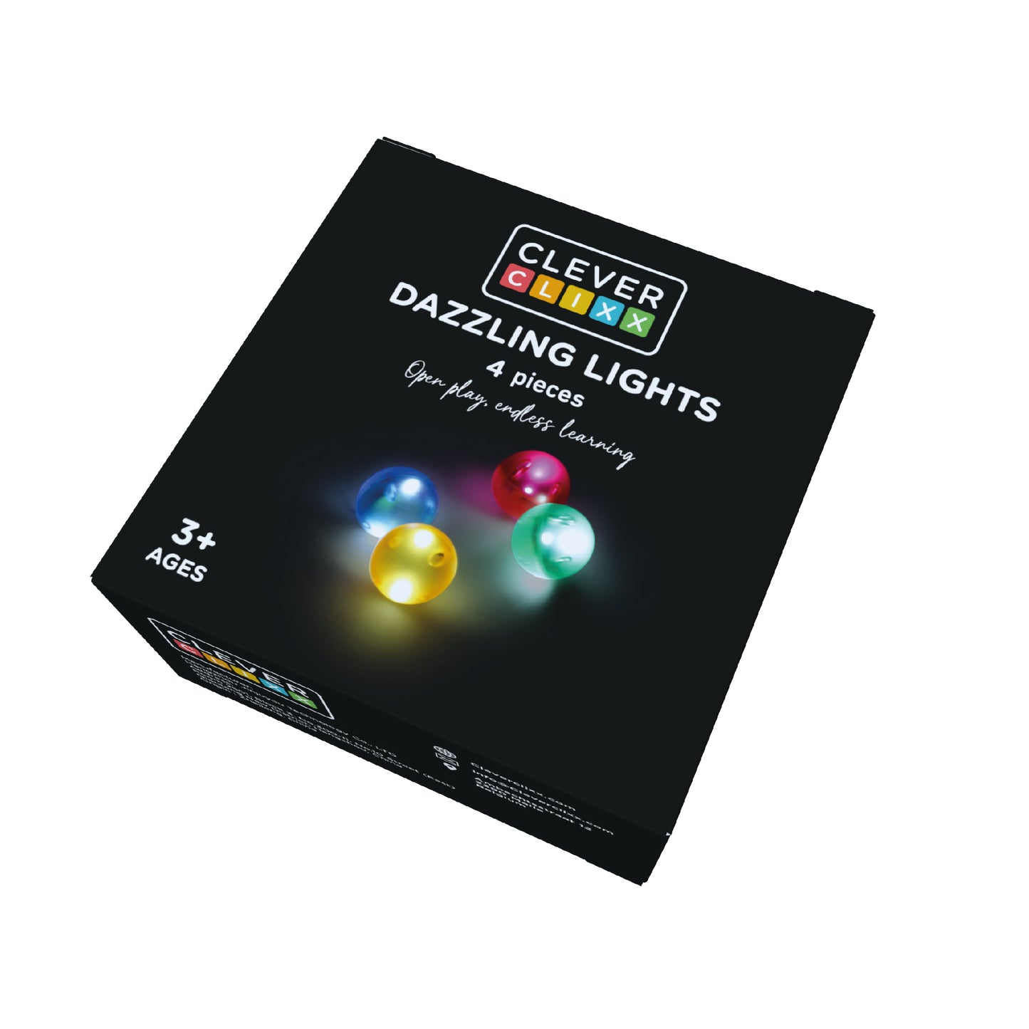 Cleverclixx Balls Pack Dazzling Lights | 4 Pieces