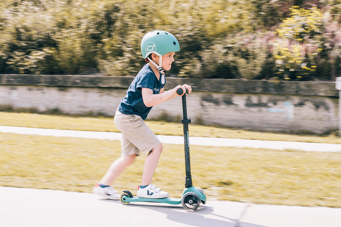 Sparkesykkel, Highwaykick 3 LED - forest