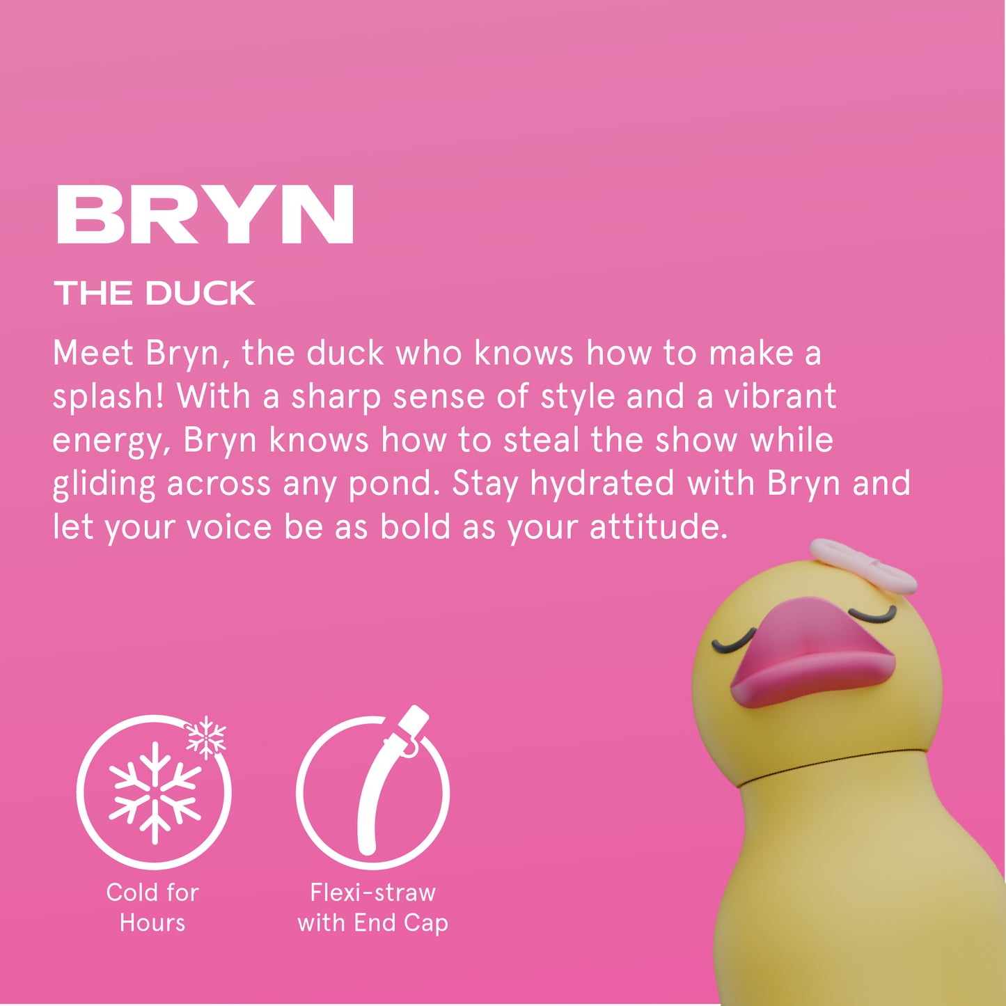 Bestie Animal Bottle - Ducky