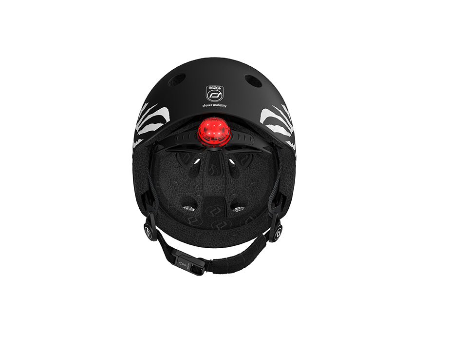 Hjelm Graphic, XXS-S - Zebra