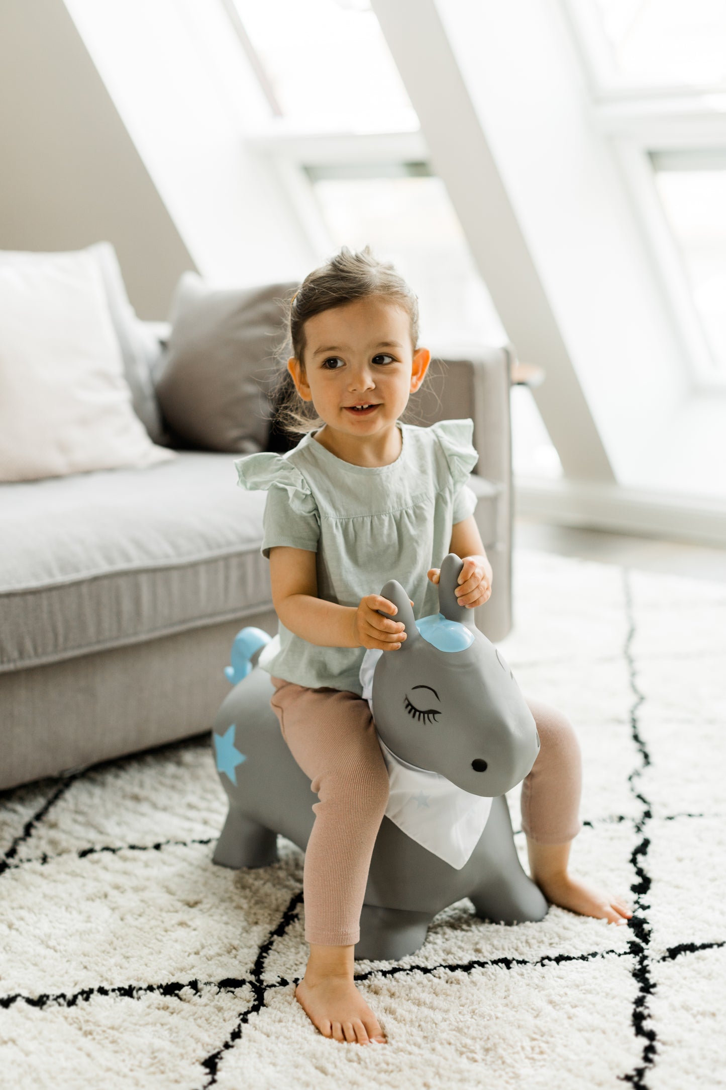 Kindsgut hopping animal, pony