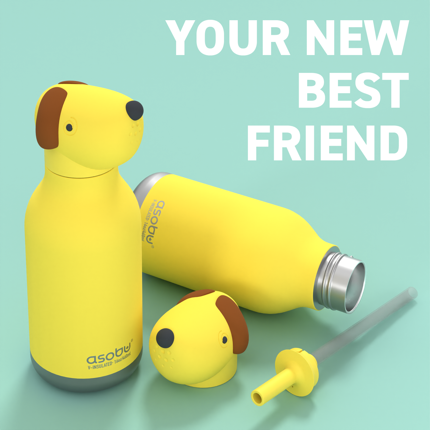 Bestie Animal Bottle - Dog