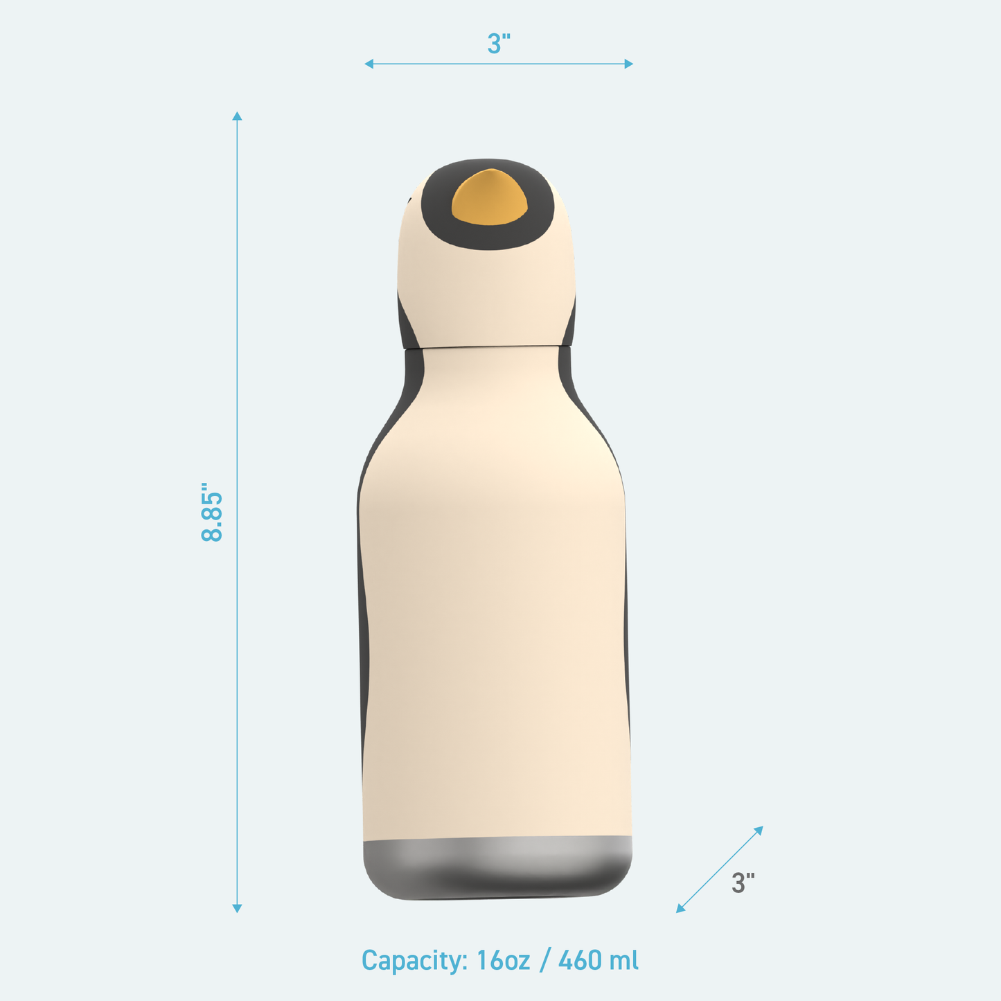Bestie Animal Bottle - Penguin