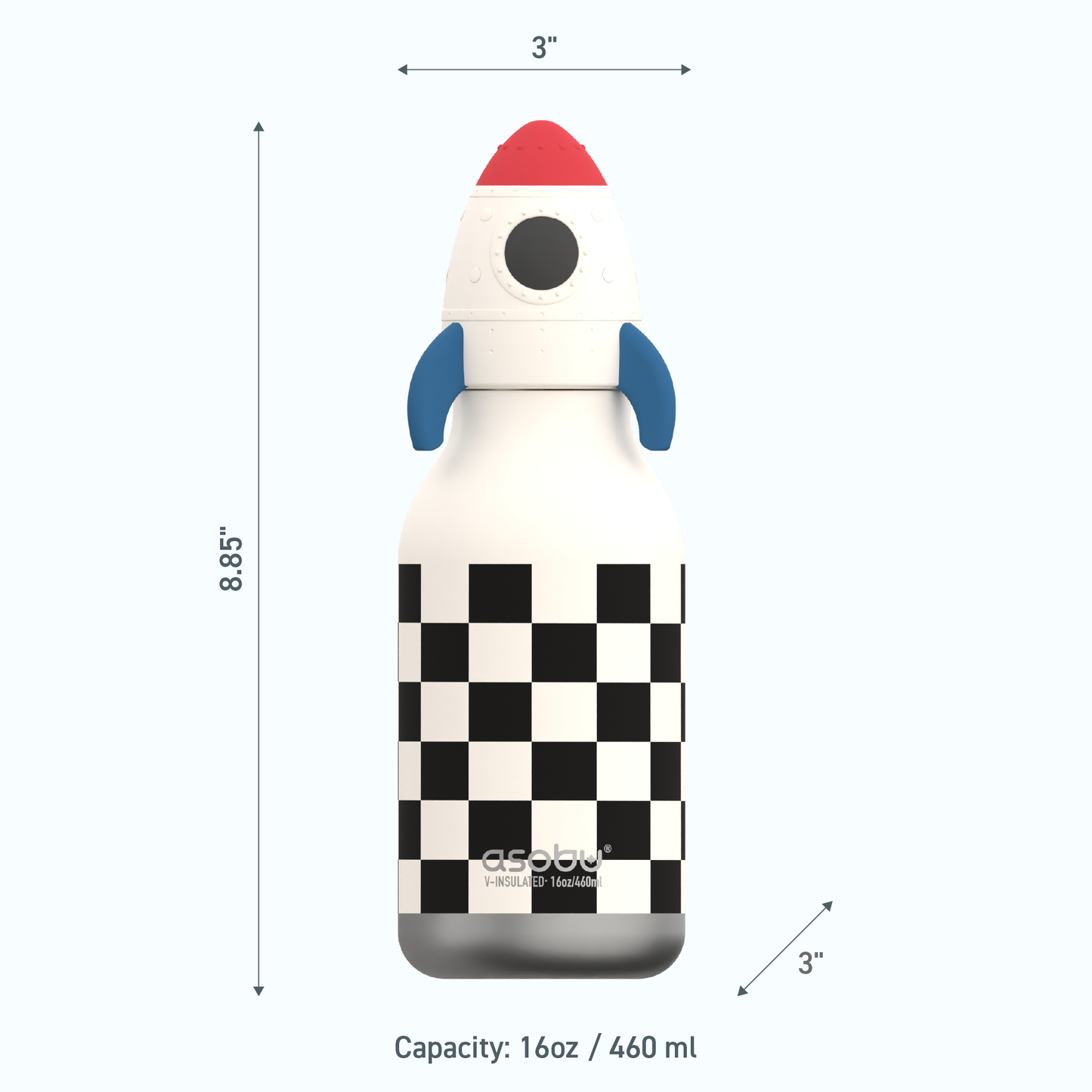 Bestie Animal Bottle - Rocket