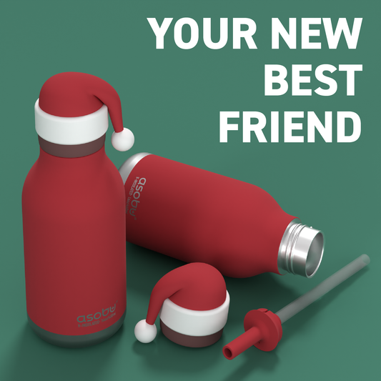 Bestie Animal Bottle - Santa