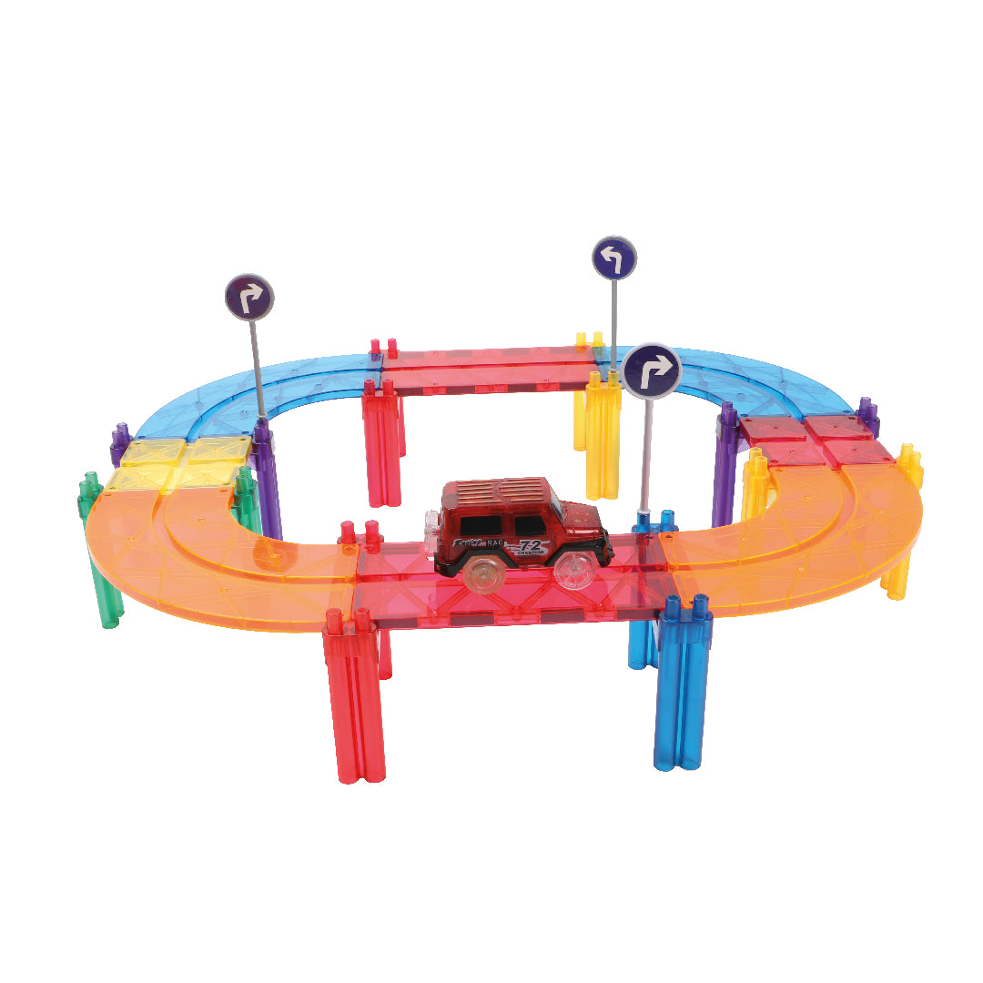 Cleverclixx Race Track Intense | 65 Pieces