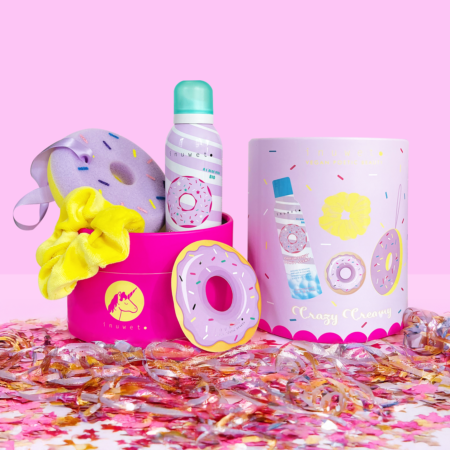 INUWET BATH SET Donuts- Crazy Creamy