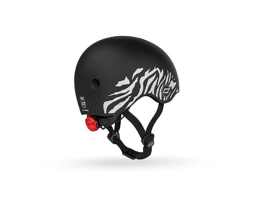 Hjelm Graphic, XXS-S - Zebra