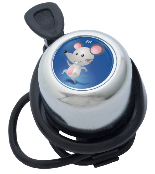 Liix Scooter Bell Dancing Mouse Chrome